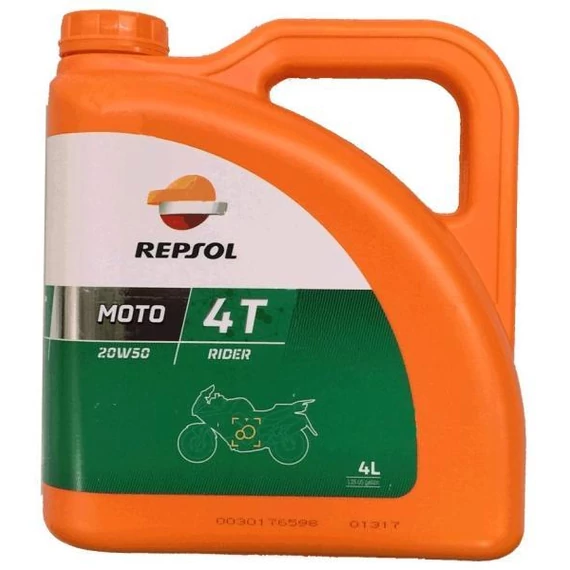 REPSOL MOTO RIDER 4T 20W-50 4L