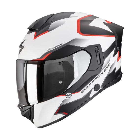 EXO-530 AIR CLIP L MATT WHITE/BLACK/RED