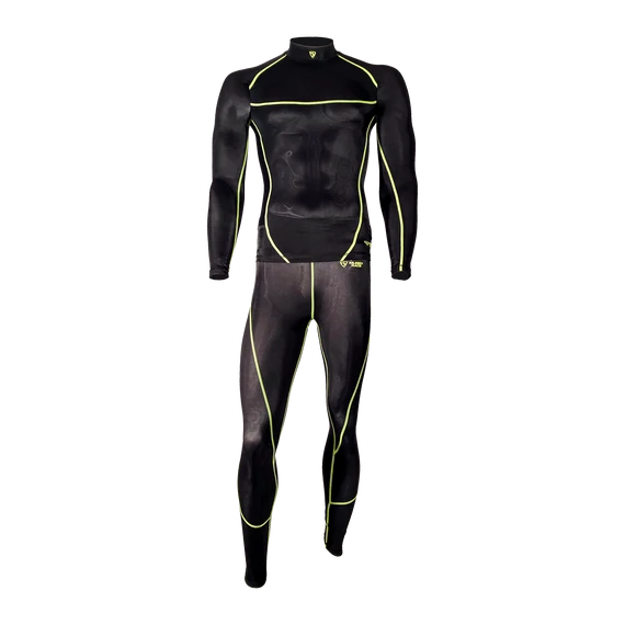 MNR ALÁÖLTÖZŐ SZETT L BLACK/FLUO YELLOW