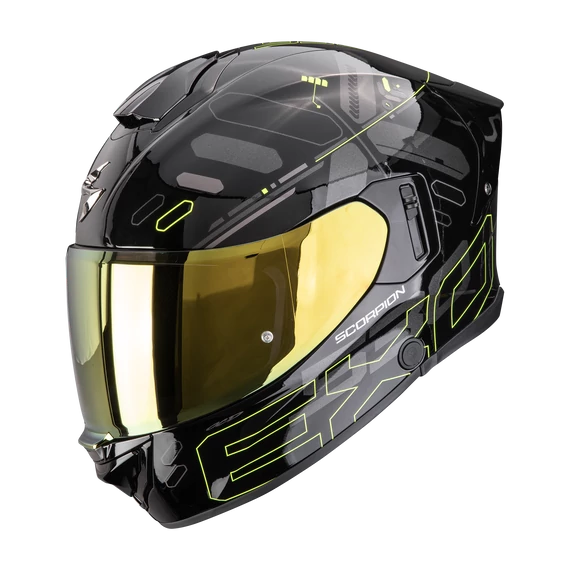 EXO-530 L BUKÓSISAK FOND BLACK/NEON YELL OW