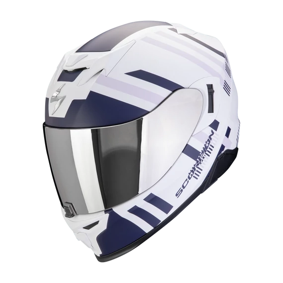 EXO-520 EVO AIR BANSHEE L BUKÓSISAK MATT  WHITE/BLUE/PURPLE