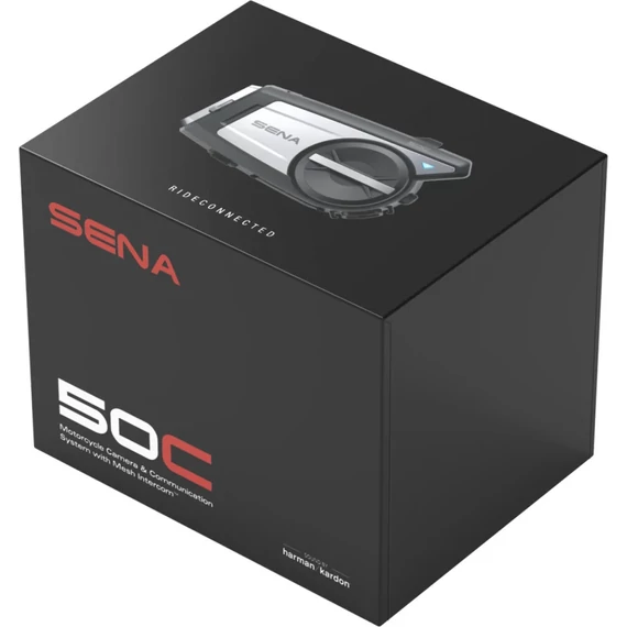 SENA 50C MESH Kommunikáció és 4K Kamera a Harman Kardon prémium hangrendszerével