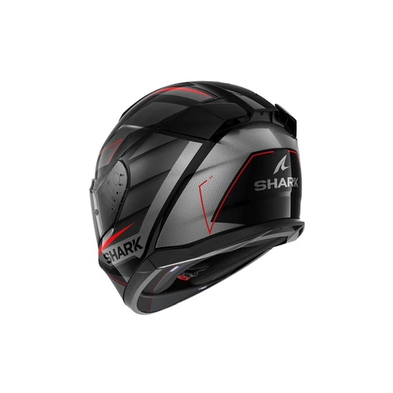 Shark XL D-SKWAL 3 SIZLER bukósisak, fekete