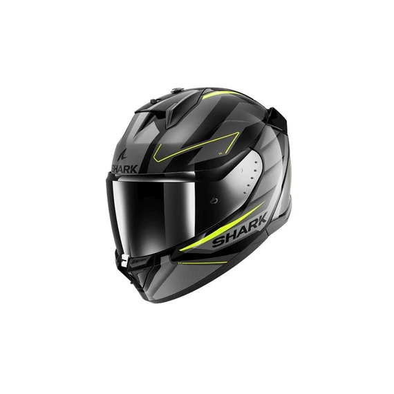 Shark XS D-SKWAL 3 SIZLER bukósisak, fekete