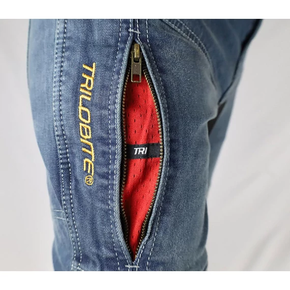 Trilobite Parado 38 Doublelayer hosszított farmernadrág, slim fit, kék