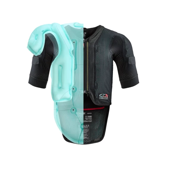 TECH-AIR 7X SYSTEM fekete-piros 2XL