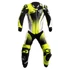 Mugen Race bőrruha 48 LS1 Sidegun Black/White/FluoYellow